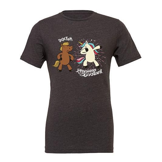 JoyLine T-Shirt Physician assistant Unisex Grösse: XS, Farbe: Dunkelgrau von JoyLine