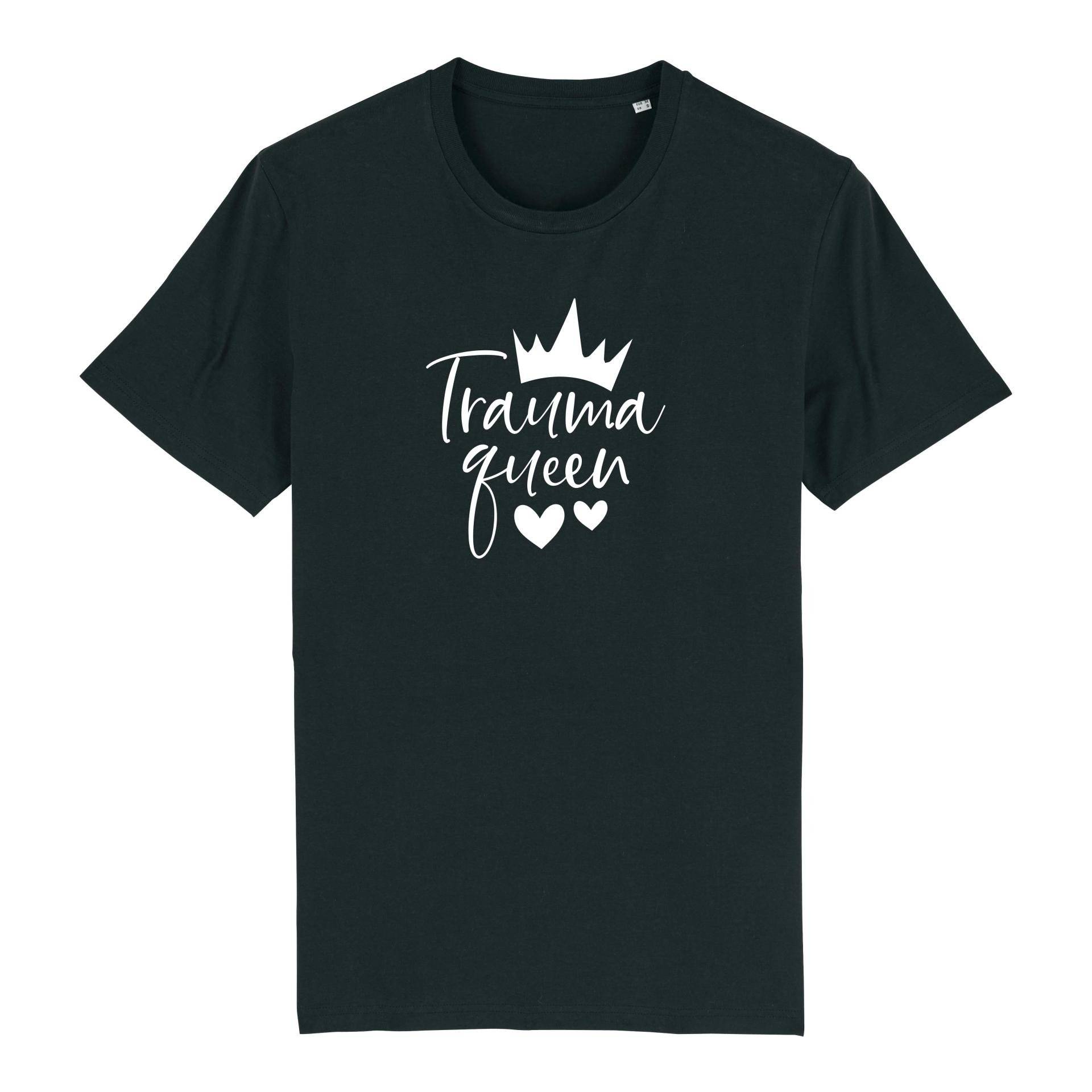 Schwesternuhr Traumaqueen Bio T-Shirt Unisex Farbe: Black, Grösse: XS von Schwesternuhr