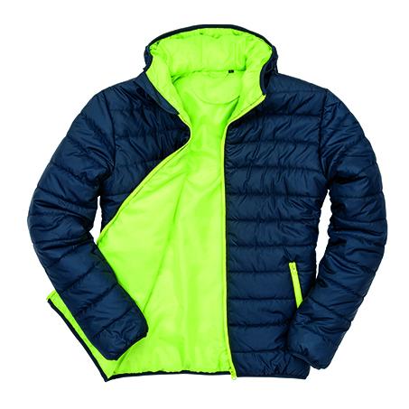 Result Core Winterjacke Unisex Farbe: Navy/Lime, Grösse: S von Result Core