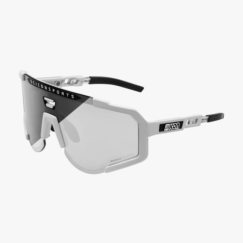 Aeroscope - Sport Performance Sunglasses, White/Photochromic Silver von Scicon