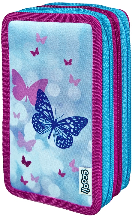Scooli Federmäppchen »Tripledecker, Fly & Sparkle«, befüllt, inkl. Geodreieck Scooli Federmäppchen »Tripledecker, Fly & Sparkle«, befüllt, inkl. Geodreieck von Scooli