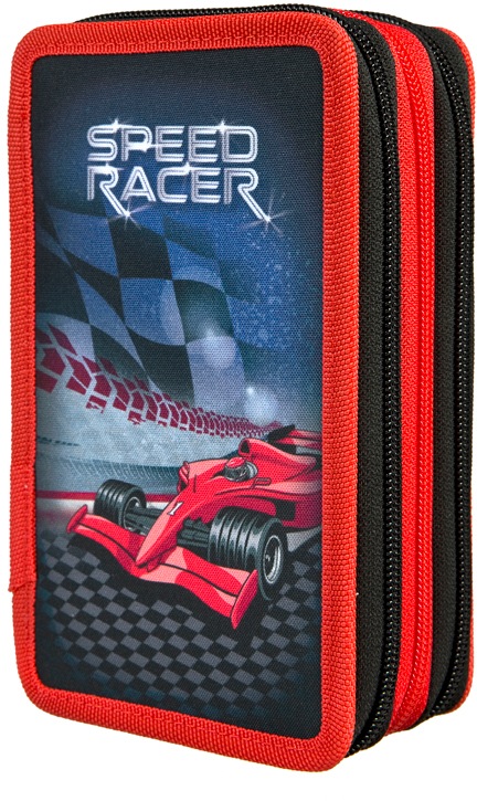 Scooli Federmäppchen »Tripledecker, Speed Racer«, befüllt, inkl. Geodreieck Scooli Federmäppchen »Tripledecker, Speed Racer«, befüllt, inkl. Geodreieck von Scooli