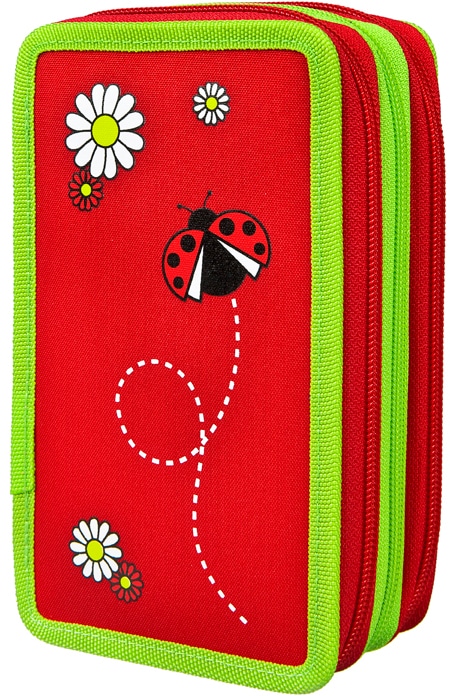 Scooli Federmäppchen »Tripledecker, Sweet Beetle«, befüllt, inkl. Geodreieck Scooli Federmäppchen »Tripledecker, Sweet Beetle«, befüllt, inkl. Geodreieck von Scooli