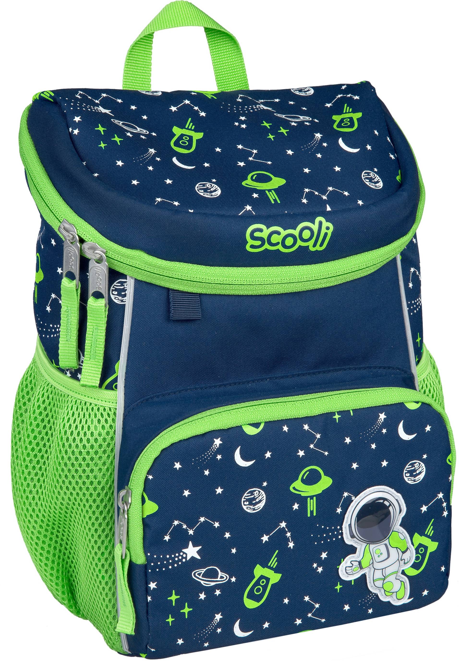 Scooli Kinderrucksack »Mini-Me, Anton Astronaut«, Reflektoren von Scooli