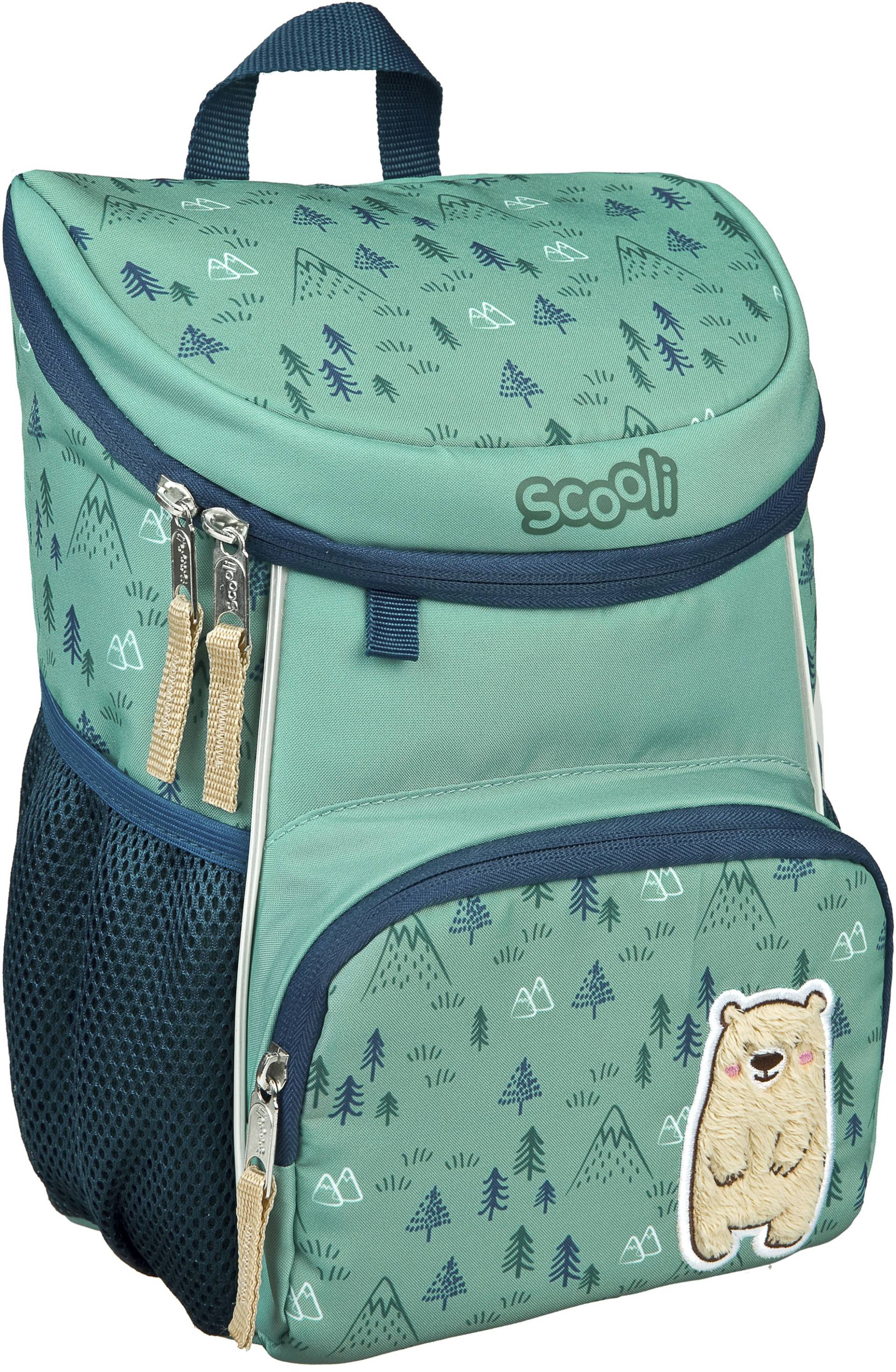 Scooli Kinderrucksack »Mini-Me, Bobby Bear«, Reflektoren von Scooli