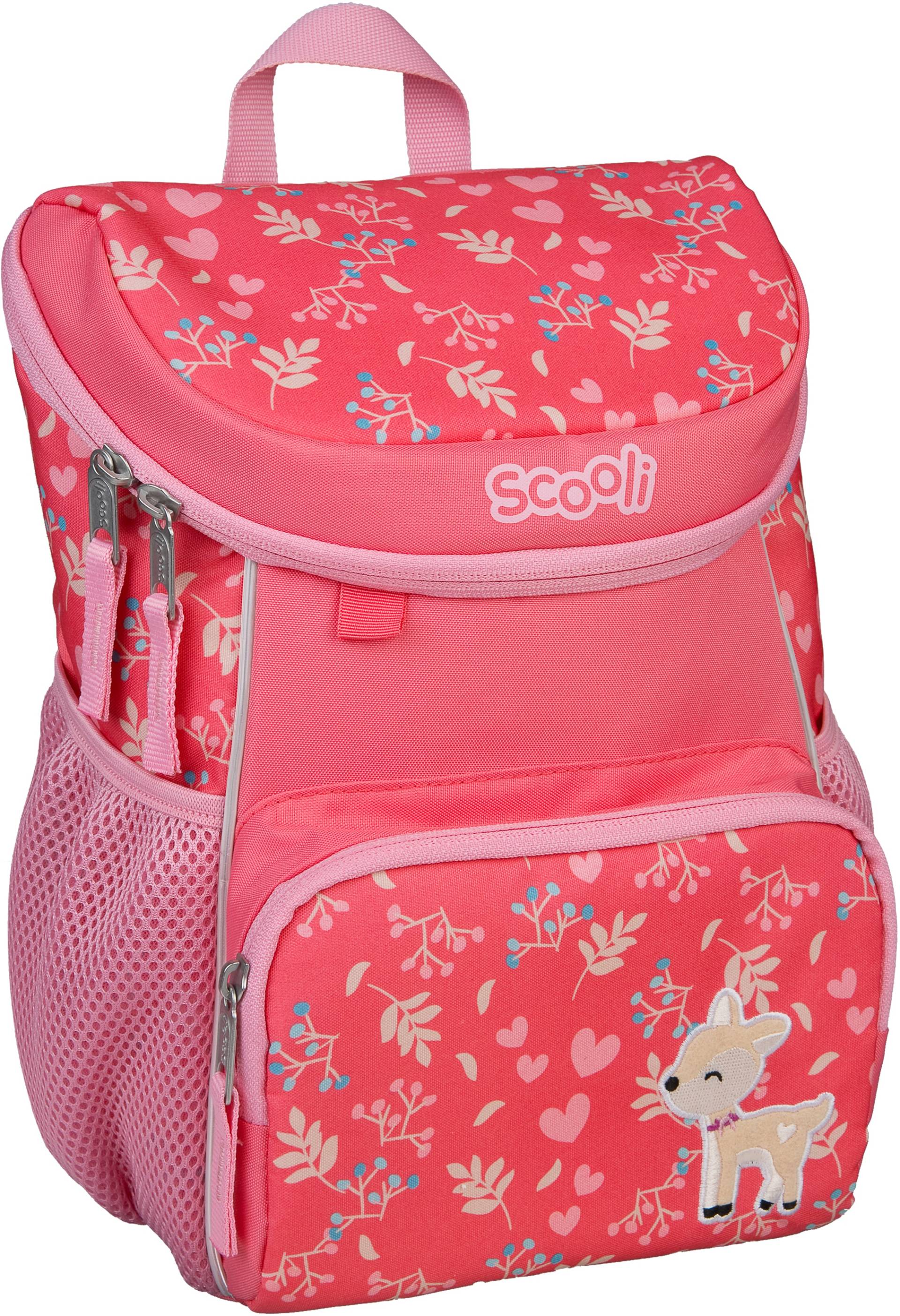 Scooli Kinderrucksack »Mini-Me, Daisy Deer«, Reflektoren von Scooli