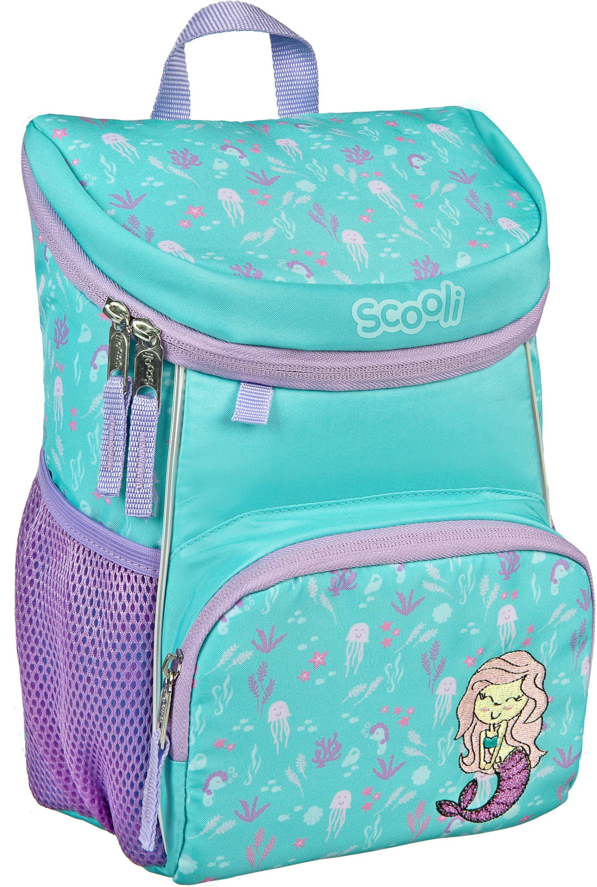 Scooli Kinderrucksack »Mini-Me, Mermaid«, Reflektoren von Scooli