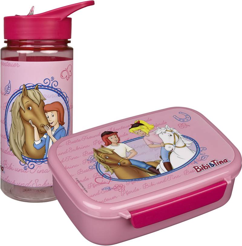 Scooli Lunchbox »Bibi & Tina«, (Set, 2 tlg.), Brotzeitdose & Trinkflasche von Scooli