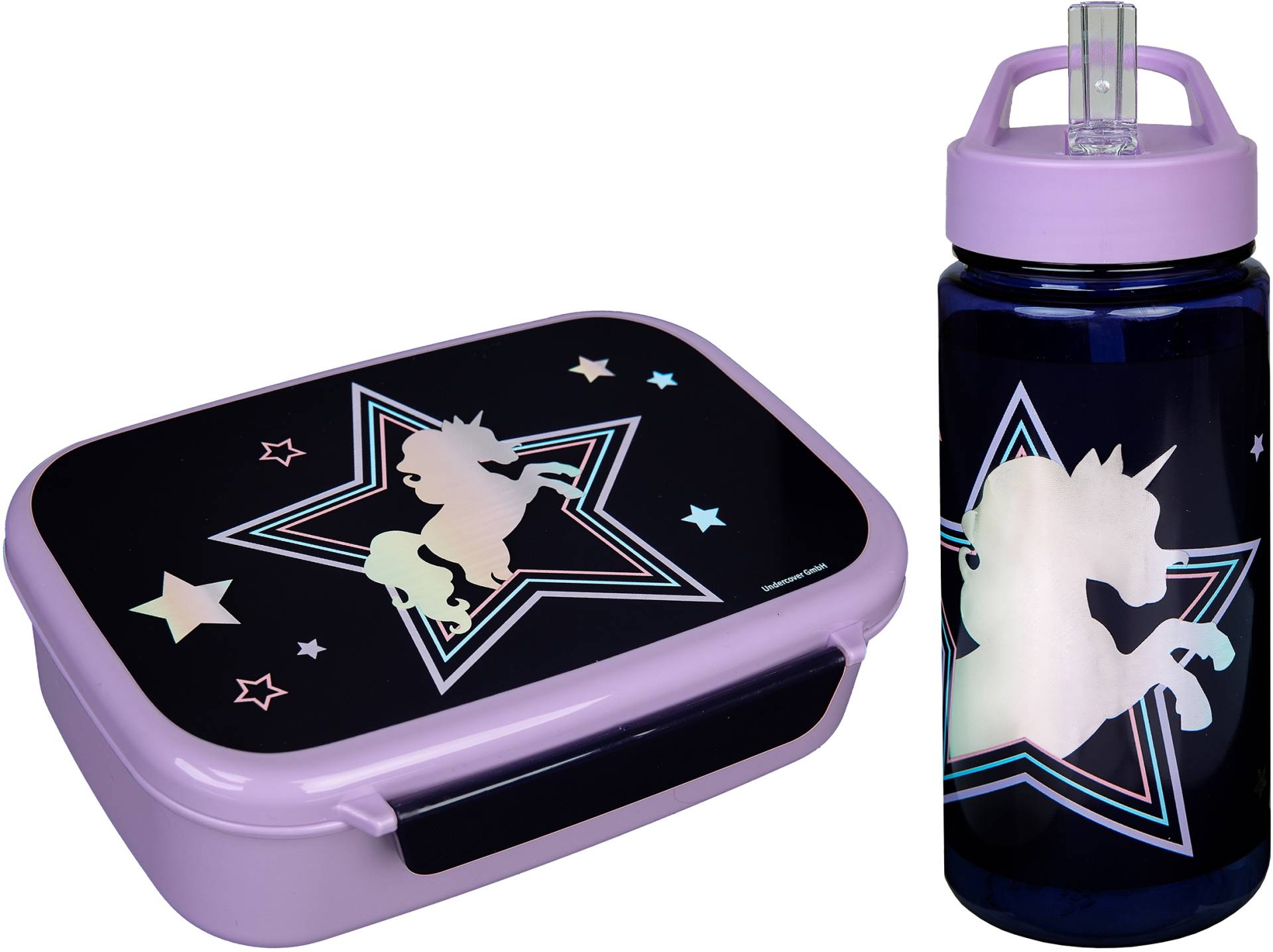 Scooli Lunchbox »Brotzeitdose & Trinkflasche, Dreamland«, (Set, 2 tlg.), mit Trinkflasche von Scooli