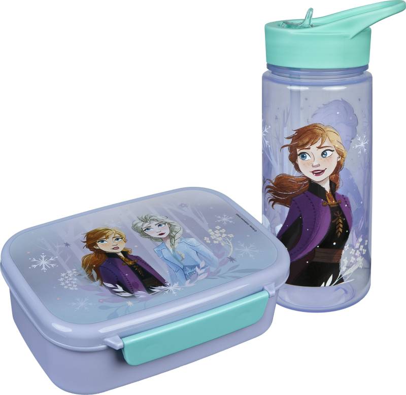 Scooli Lunchbox »Brotzeitdose & Trinkflasche, Frozen«, (Set, 2 tlg.), mit Trinkflasche von Scooli