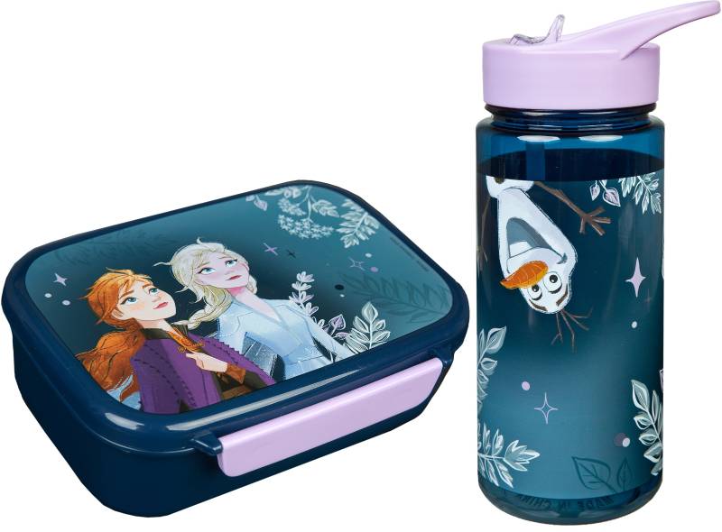 Scooli Lunchbox »Brotzeitdose & Trinkflasche, Frozen«, (Set, 2 tlg.), mit Trinkflasche von Scooli