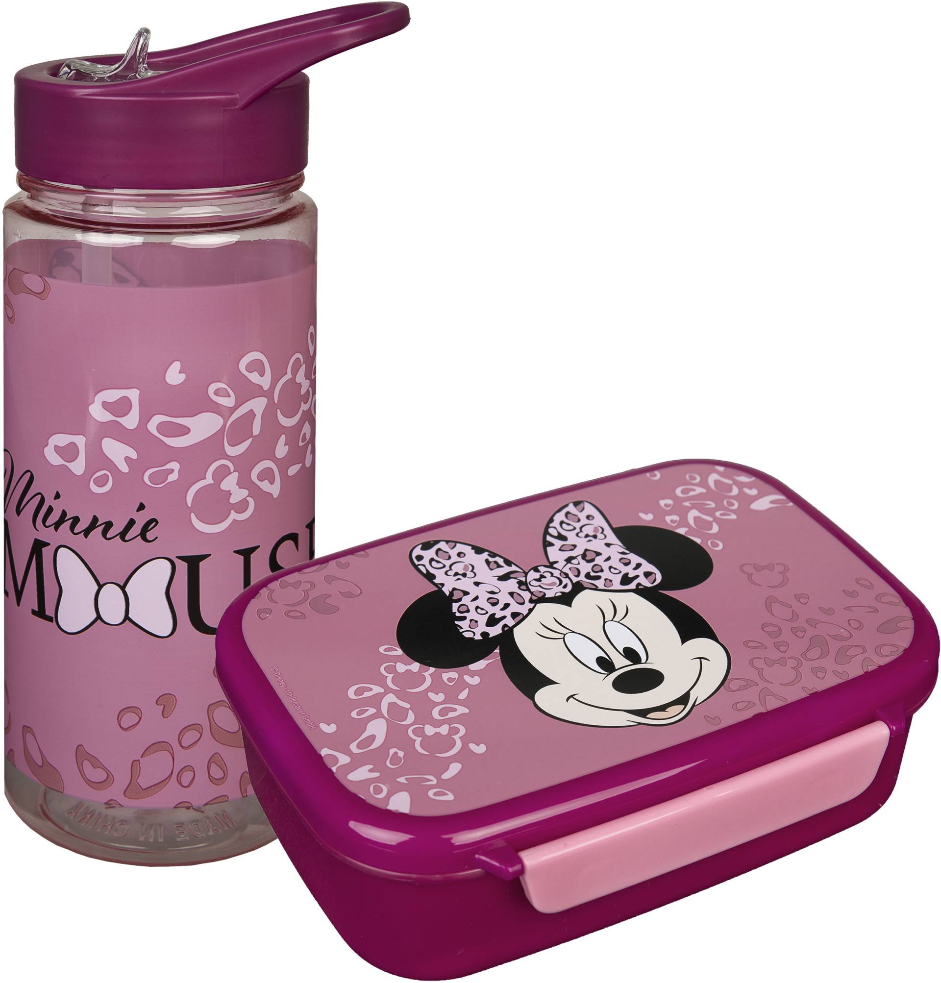 Scooli Lunchbox »Minnie Mouse«, (Set, 2 tlg.), Brotzeitdose & Trinkflasche von Scooli