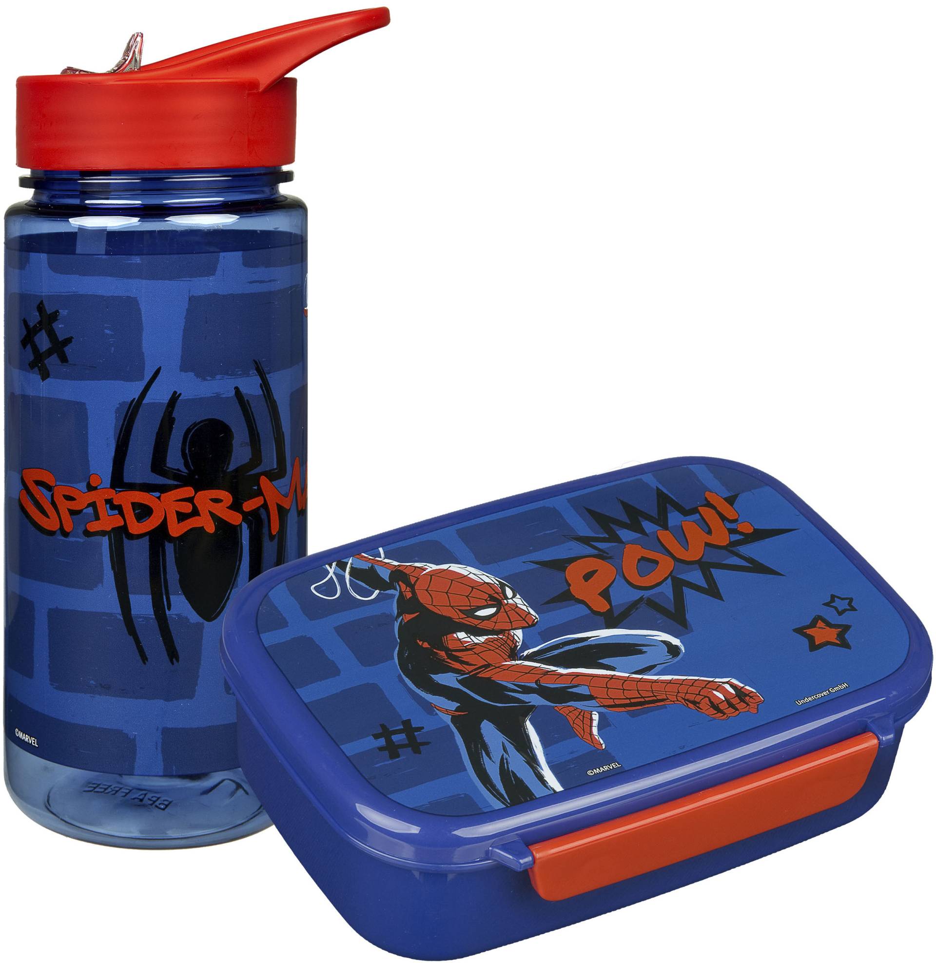 Scooli Lunchbox »Spider Man«, (Set, 2 tlg.), Brotzeitdose & Trinkflasche von Scooli