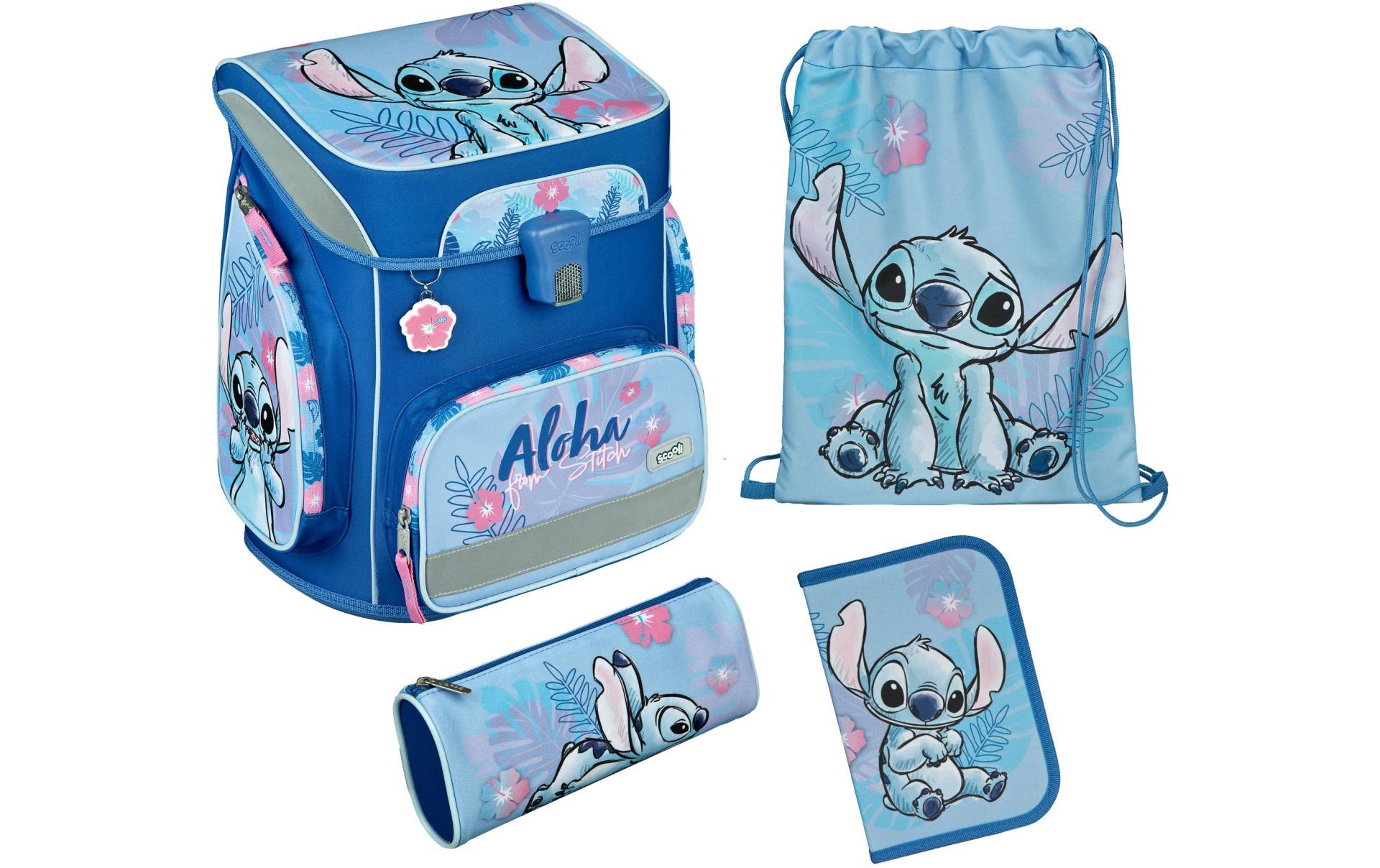 Scooli Schulranzen »5-teilig Lilo & Stitch, 18 l« Scooli Schulranzen »5-teilig Lilo & Stitch, 18 l« von Scooli