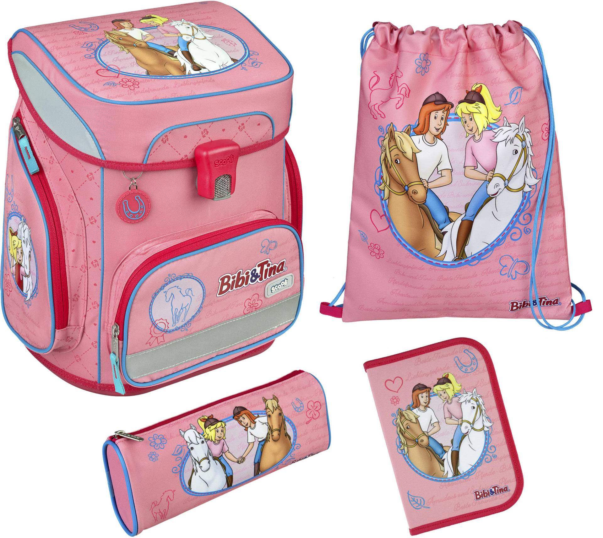 Scooli Schulranzen »EasyFit, Bibi & Tina«, Reflektoren Scooli Schulranzen »EasyFit, Bibi & Tina«, Reflektoren von Scooli