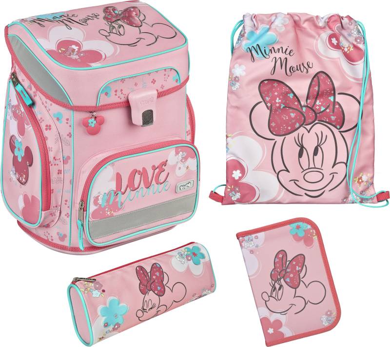 Scooli Schulranzen »EasyFit, Minnie Mouse«, Reflektoren von Scooli