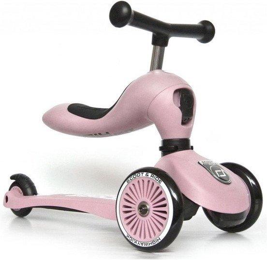 Dreirad Highwaykick 1 Rose Unisex Rosa 120 mm von Scoot and Ride