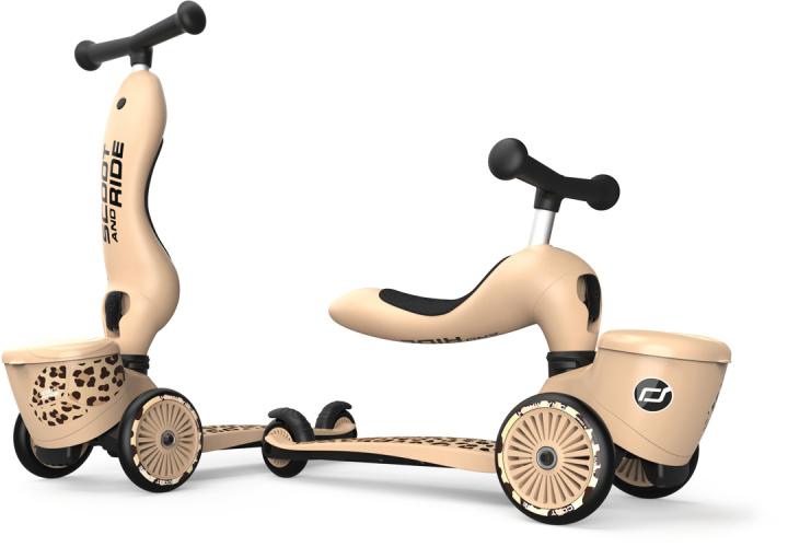 Scoot and Ride Laufrad / Dreirad Highwaykick 1 Lifestyle - leopard