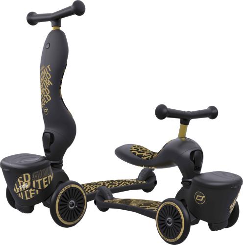 Scoot and Ride Laufrad / Dreirad Highwaykick 1 lifestyle - black-gold von Scoot and Ride