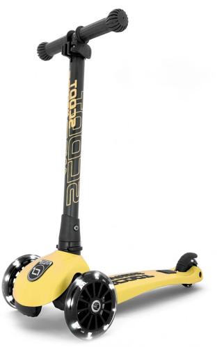 Scoot and Ride Mini Scooter Highwaykick 3 LED - lemon von Scoot and Ride