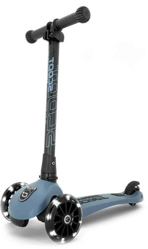 Scoot and Ride Mini Scooter Highwaykick 3 LED - steel Scoot and Ride Mini Scooter Highwaykick 3 LED - steel von Scoot and Ride