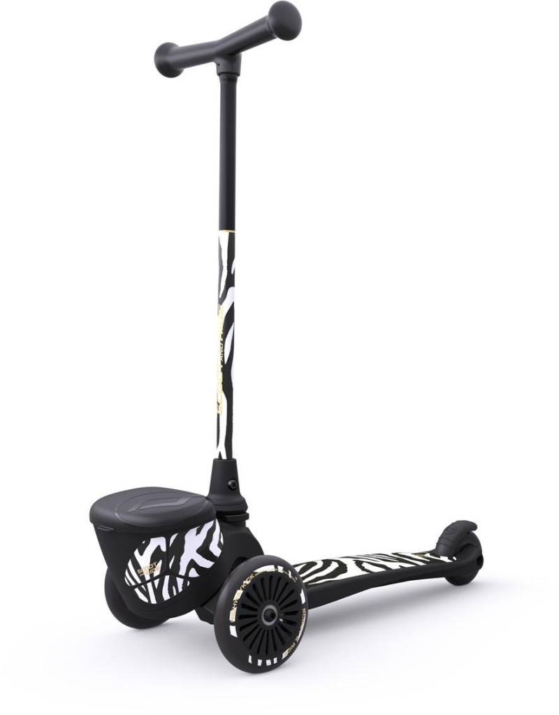 Mini Highwaykick 2 Lifestyle Zebra Unisex Multicolor 120 mm von Scoot and Ride