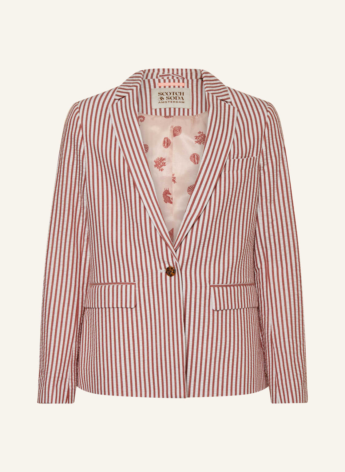 Scotch & Soda Blazer braun von Scotch & Soda