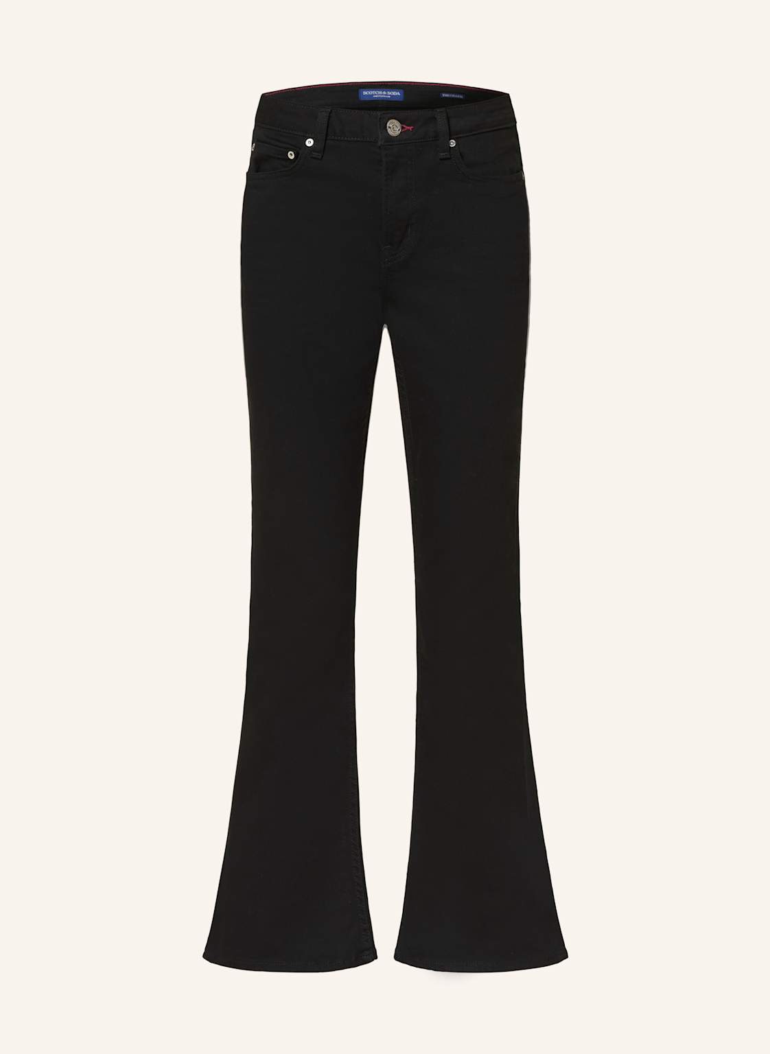 Scotch & Soda Bootcut Jeans Core The Charm schwarz von Scotch & Soda