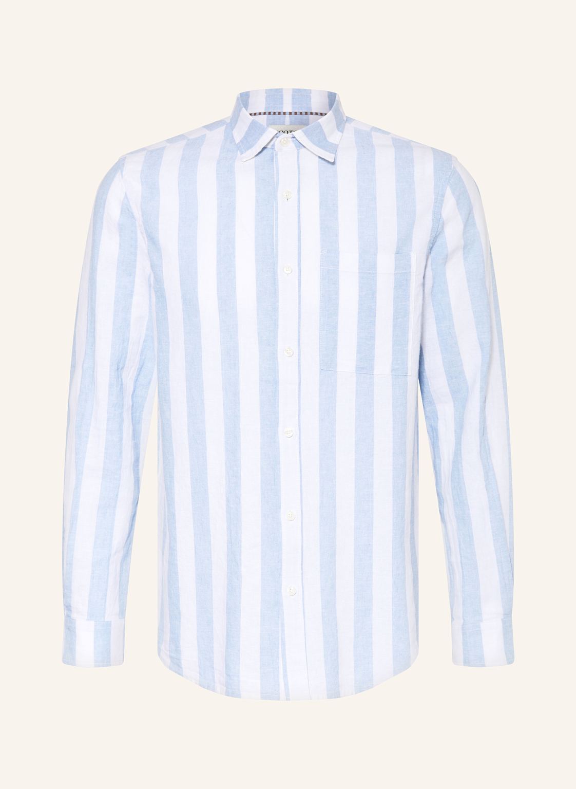 Scotch & Soda Hemd Regular Fit Mit Leinen blau Scotch & Soda Hemd Regular Fit Mit Leinen blau von Scotch & Soda