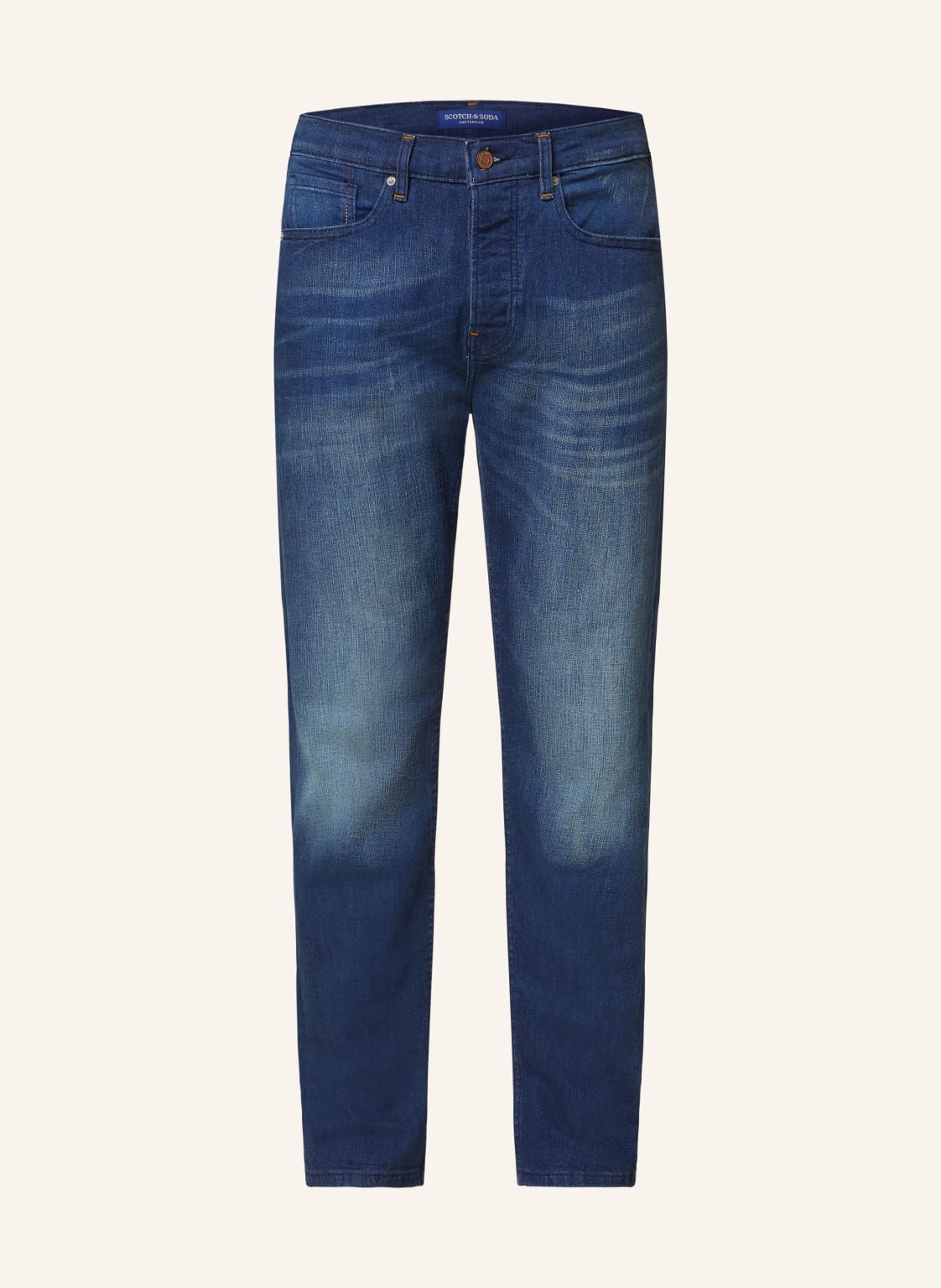 Scotch & Soda Jeans Regular Tapered Fit blau von Scotch & Soda