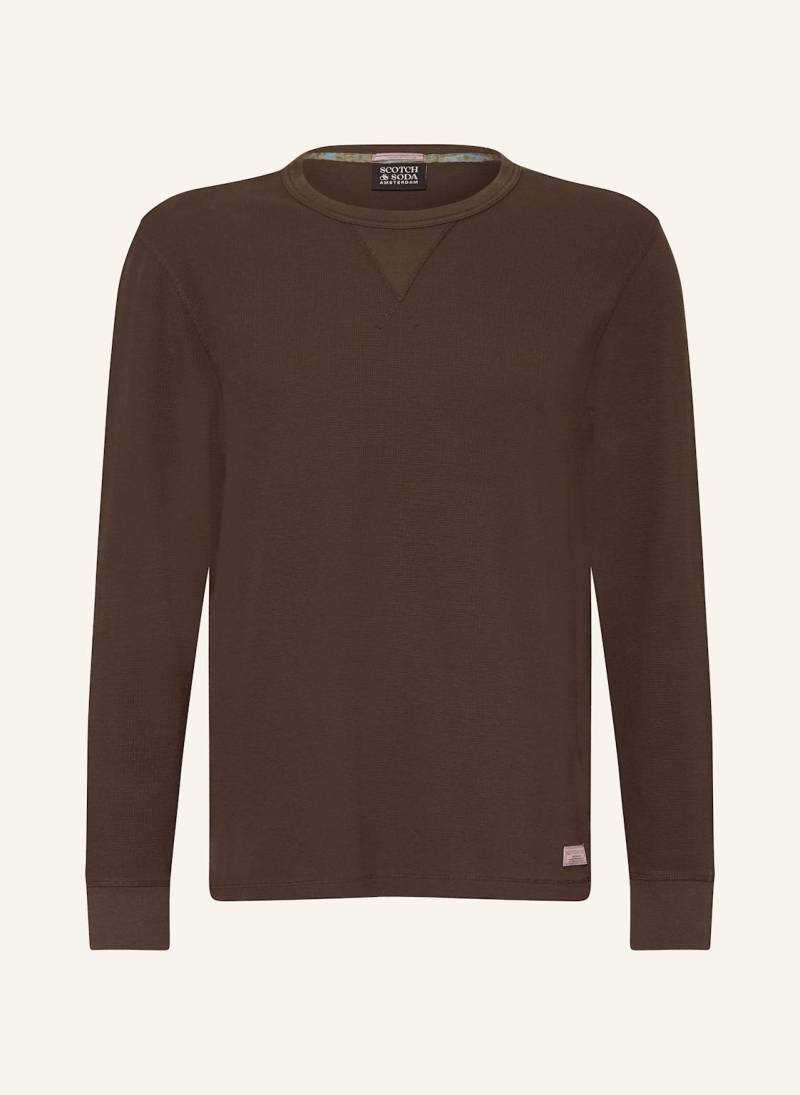 Scotch & Soda Longsleeve braun von Scotch & Soda