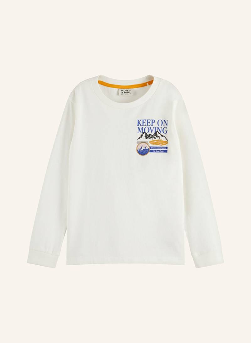 Scotch & Soda Longsleeve weiss von Scotch & Soda