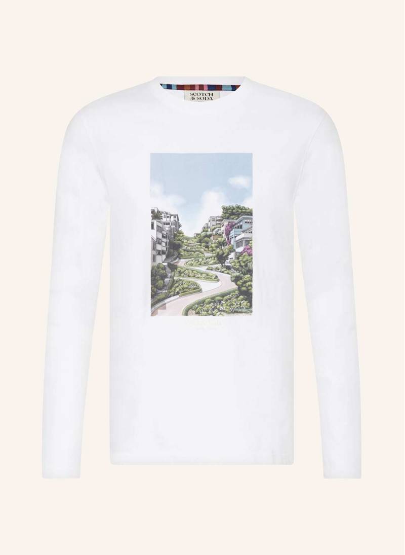 Scotch & Soda Longsleeve weiss von Scotch & Soda