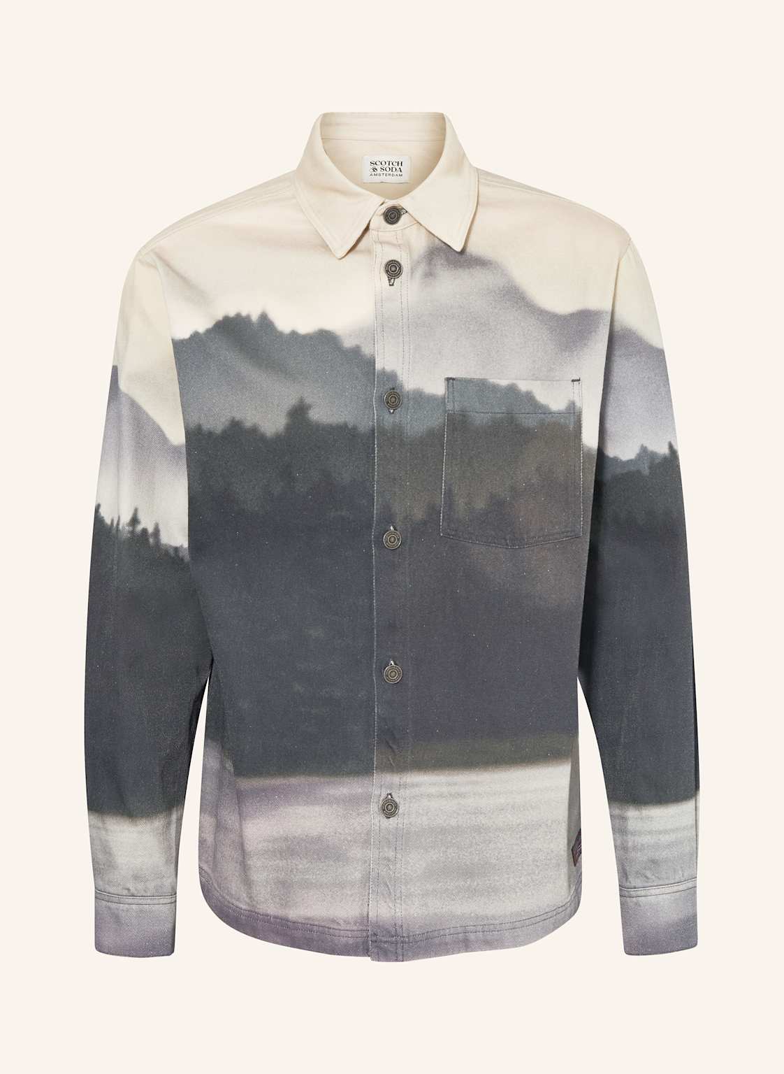 Scotch & Soda Overshirt grau von Scotch & Soda