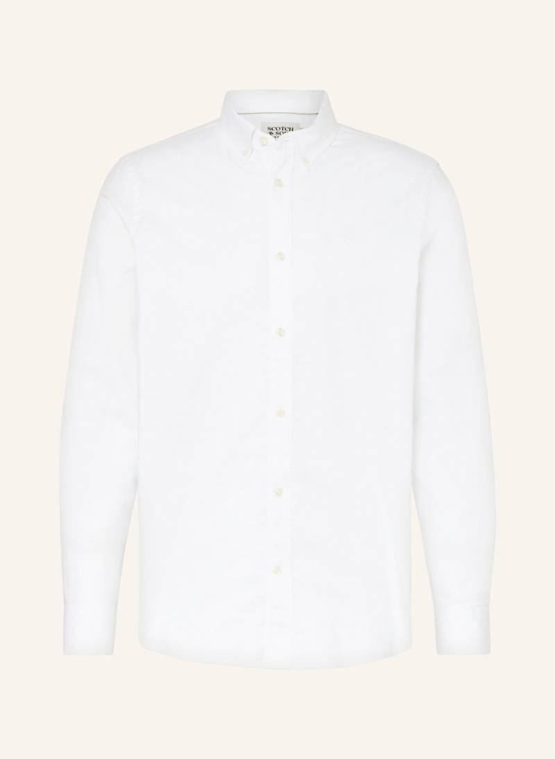 Scotch & Soda Oxfordhemd Core Regular Fit weiss von Scotch & Soda