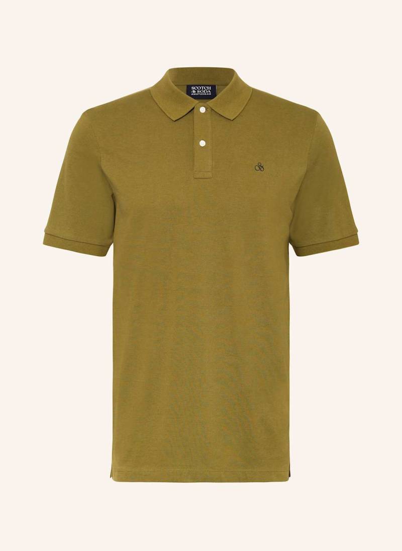 Scotch & Soda Piqué-Poloshirt gruen von Scotch & Soda