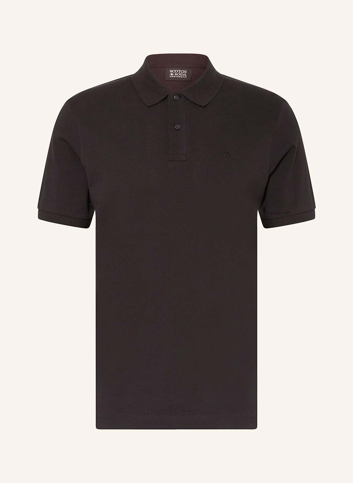 Scotch & Soda Pique-Poloshirt schwarz von Scotch & Soda