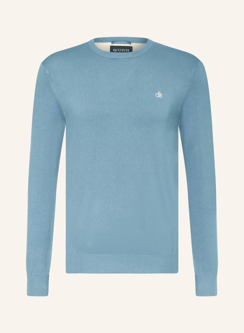 Scotch & Soda Pullover Essential blau von Scotch & Soda