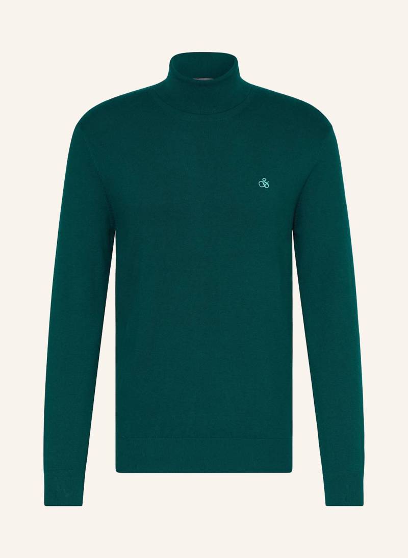 Scotch & Soda Rollkragenpullover gruen von Scotch & Soda