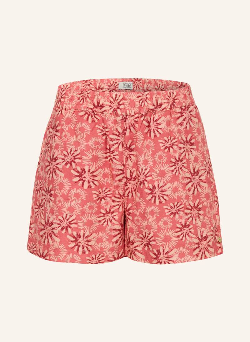 Scotch & Soda Shorts Mit Leinen rot von Scotch & Soda