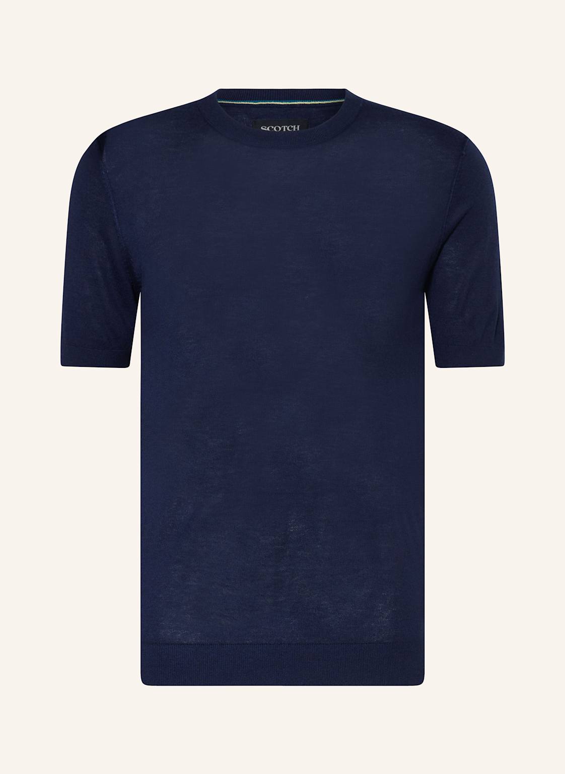 Scotch & Soda Strickshirt blau von Scotch & Soda