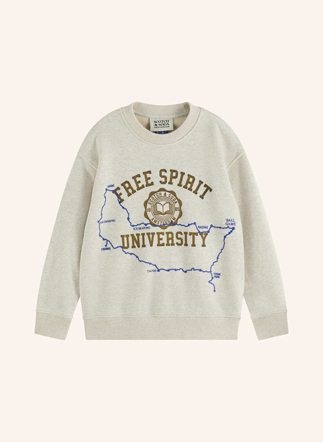 Scotch & Soda Sweatshirt weiss von Scotch & Soda