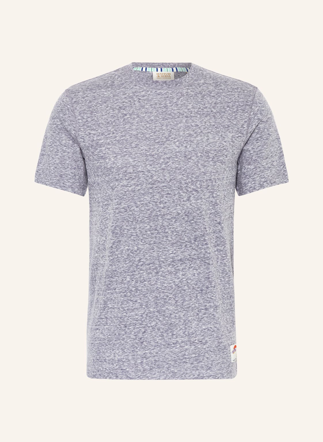 Scotch & Soda T-Shirt Melange blau von Scotch & Soda