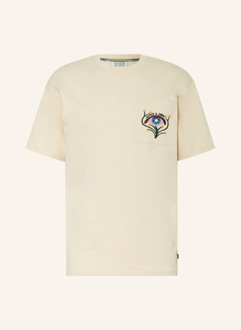 Scotch & Soda T-Shirt beige von Scotch & Soda