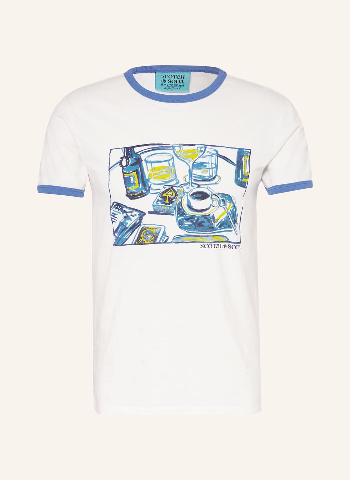 Scotch & Soda T-Shirt weiss von Scotch & Soda