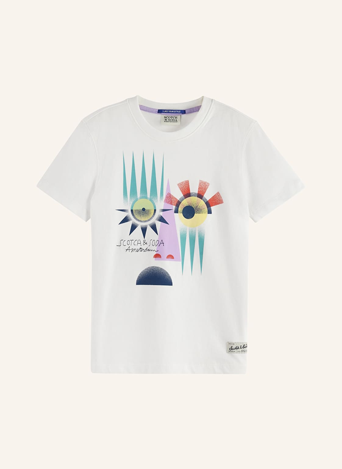 Scotch & Soda T-Shirt weiss von Scotch & Soda