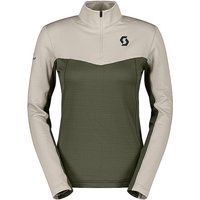 SCOTT Damen Unterzieh Zipshirt Defined Light olive | M SCOTT Damen Unterzieh Zipshirt Defined Light olive | M von Scott