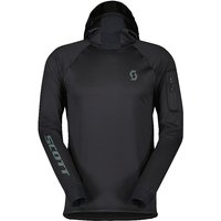 SCOTT Herren Radhoodie Trail Storm schwarz | L von Scott