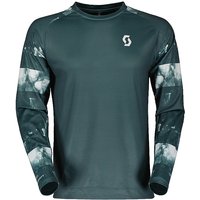 SCOTT Herren Radshirt Trail Storm LS grün | M von Scott