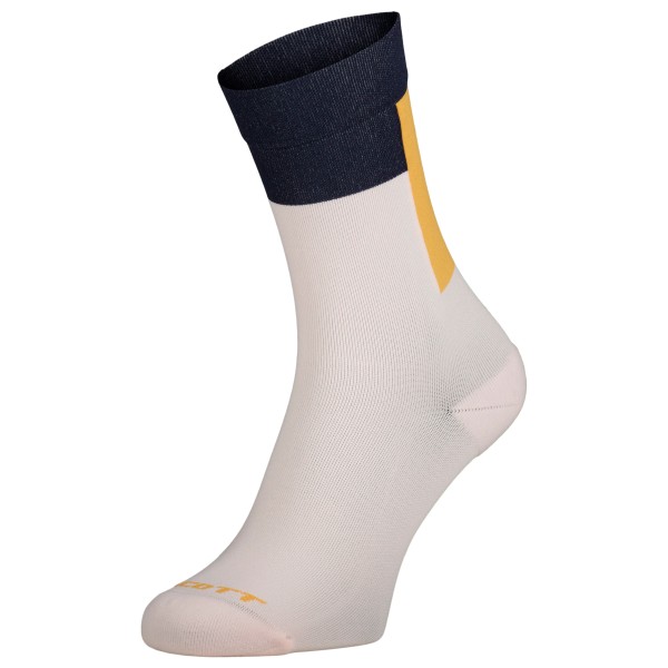 Scott - Block Stripe Crew - Velosocken Gr 36-38 - S grau von Scott